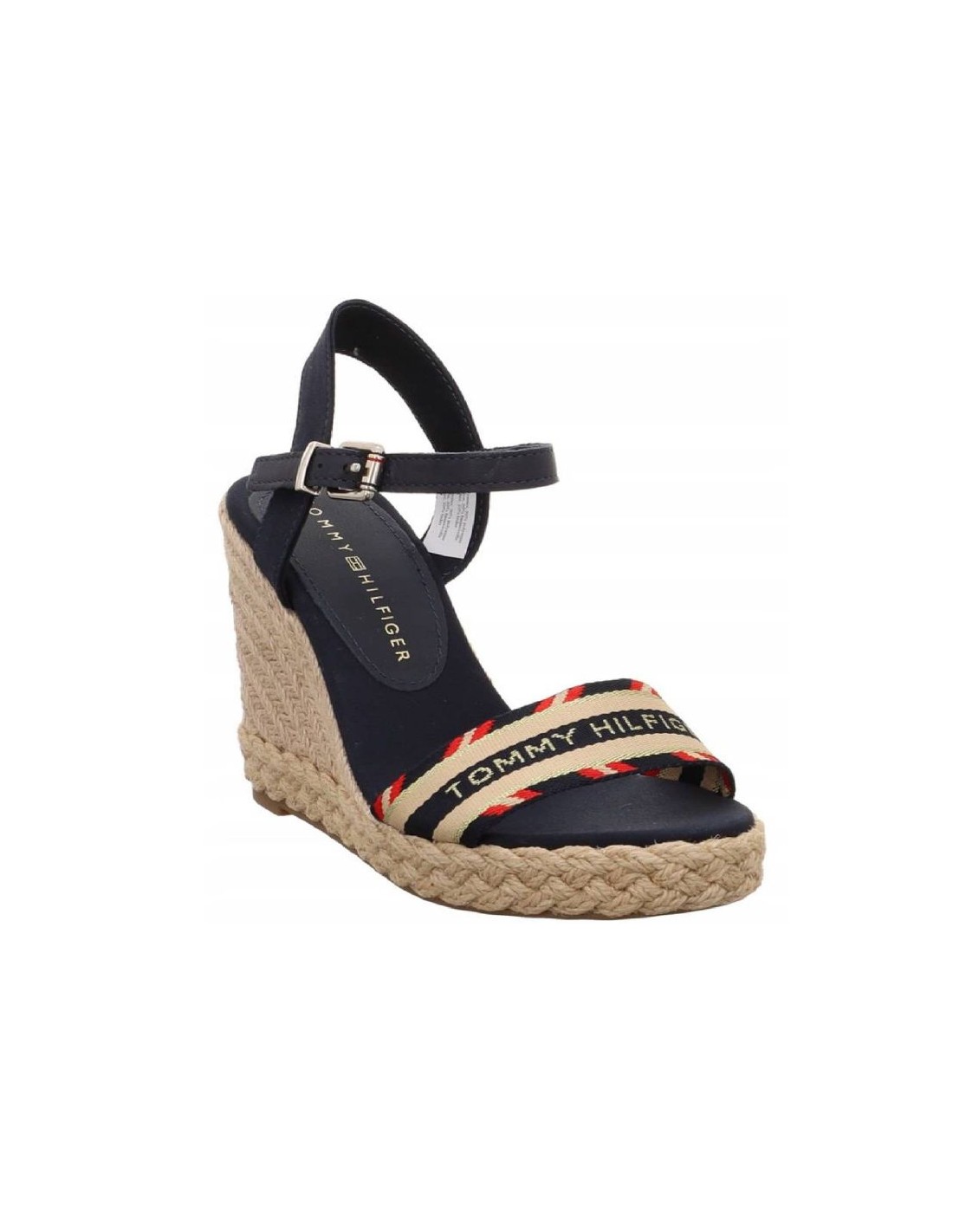 Tommy Hilfiger Καλοκαιρινές Γυναικείες Πλατφόρμες Μπλε FW0FW06295-FDW38