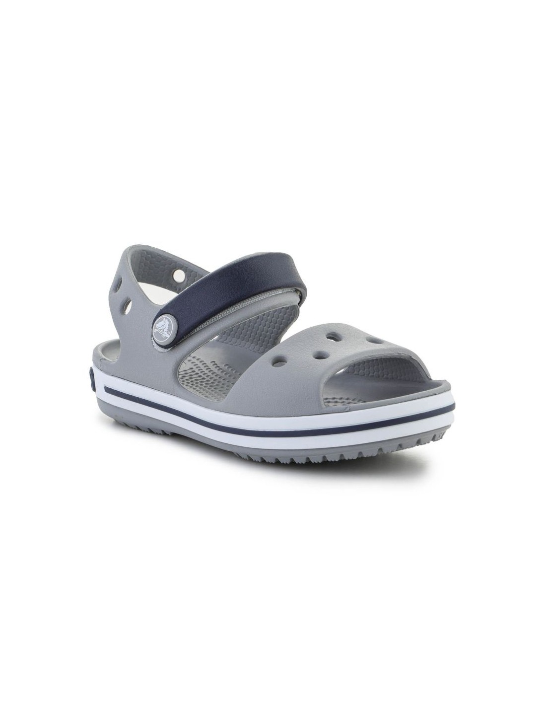 Crocs Παιδικά Ανατομικά Παπουτσάκια Θαλάσσης Crocband 12856-01U Γκρι29-30